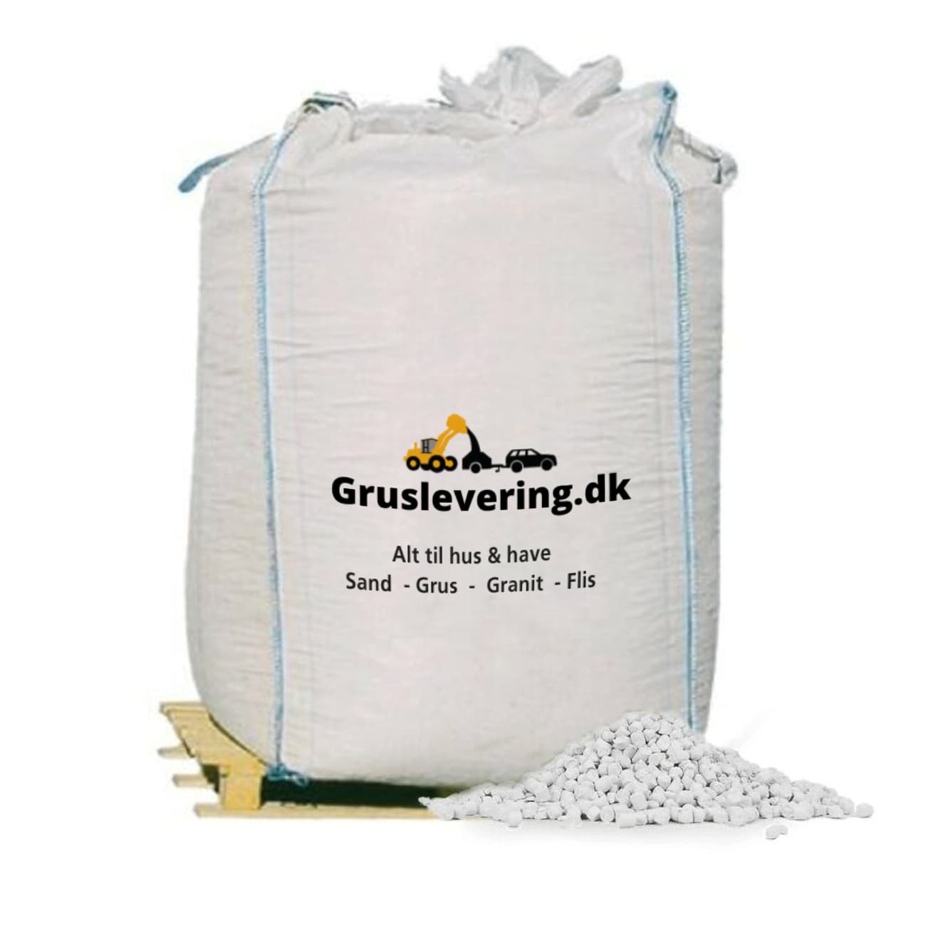 Perlekalk med magnesium 1-4 mm - 1000 kg